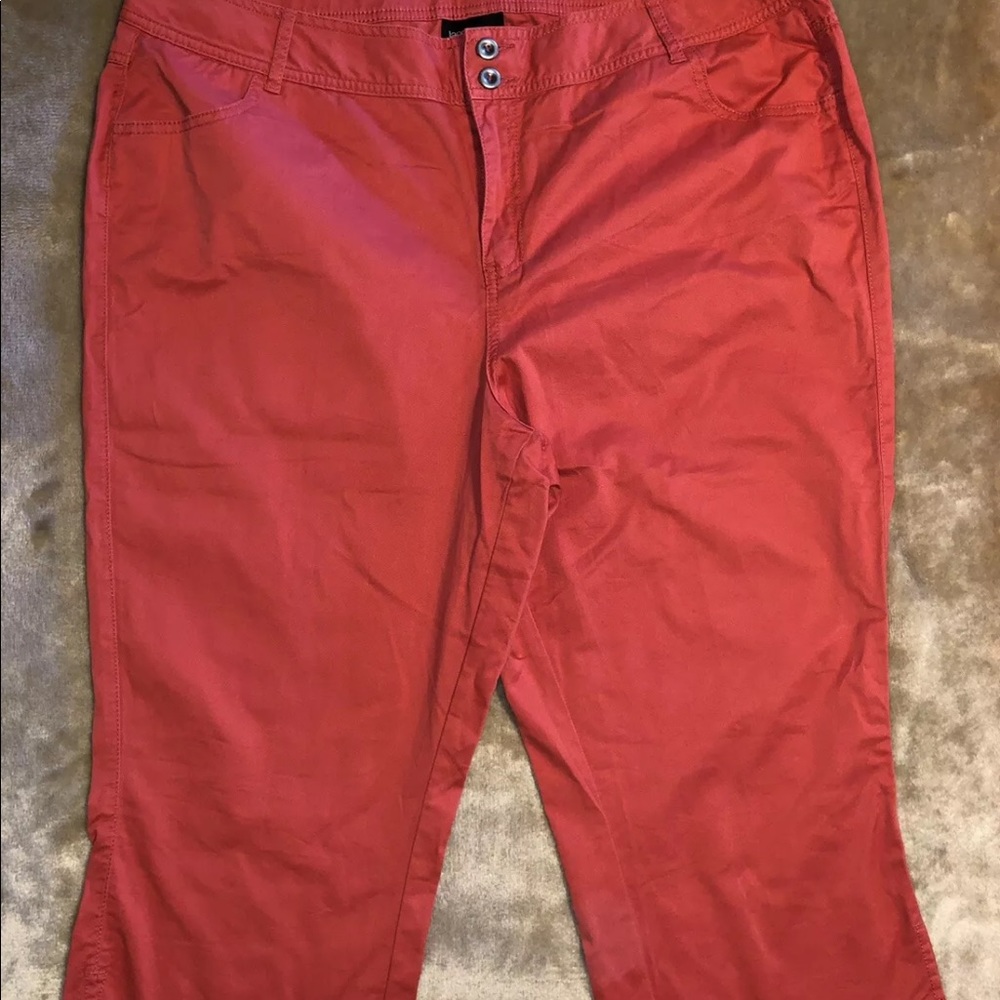 Lane Bryant cropped Pants
